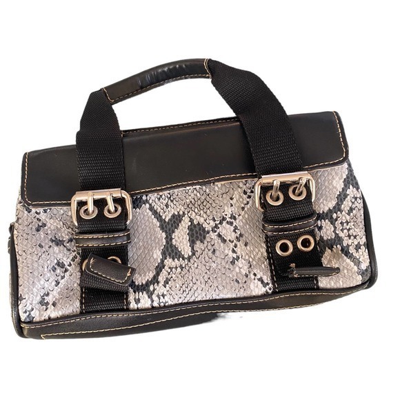 Nine West Y2K Animal Print Mini Shoulder Bag - Picture 1 of 4